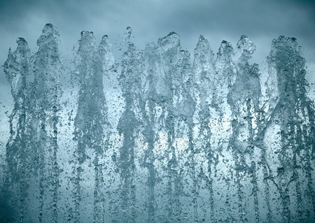 Fontain water splashingの写真素材