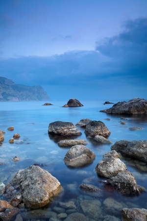 Sea stonesの写真素材