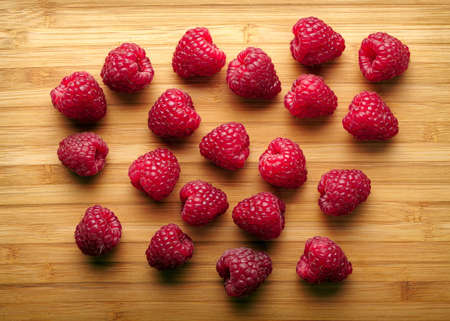 Raspberry fruit backgroundの写真素材