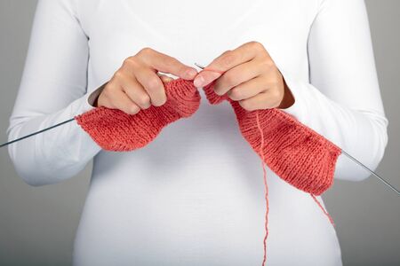 Knittingの写真素材
