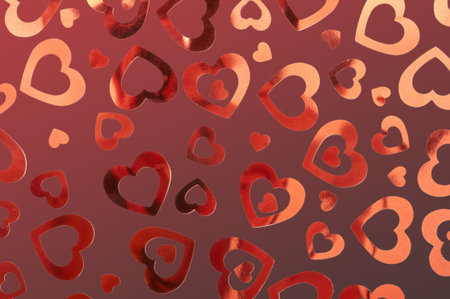 Hearts background