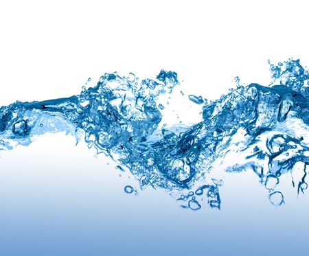 Water splashing background の写真素材