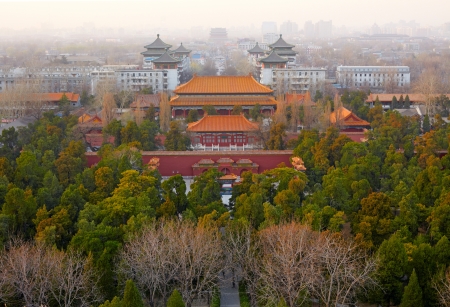 Old Beijing cityの写真素材