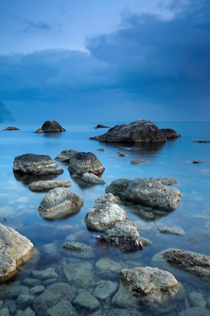 Sea stonesの写真素材