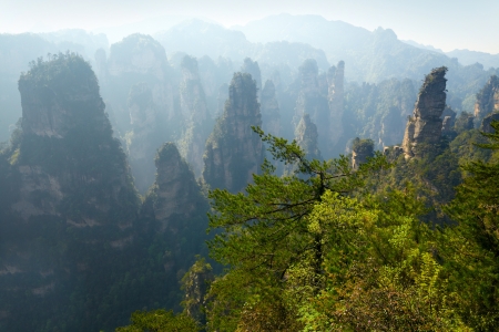 Zhangjiajie National Park, Chinaの写真素材