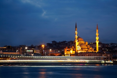 New Mosque (Yeni Cami). Istanbul, Turkeyの写真素材