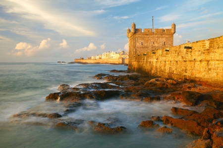 Essaouira Fortress, Morocco, Africaのeditorial素材