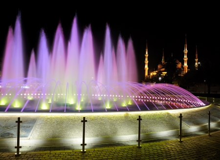 Sultan Ahmed Mosque (the Blue Mosque), Istanbul, Turkeyの写真素材