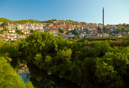Old town of Veliko Tarnovo. Bulgariaの写真素材