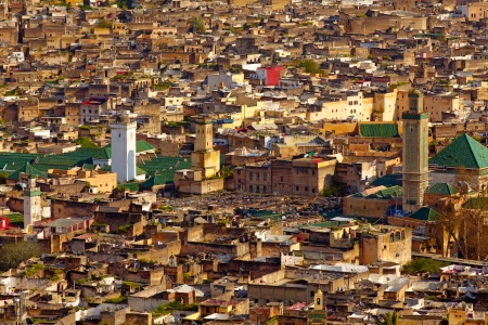 Medina of city Fes, Moroccoの写真素材