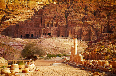 Petra, Jordanの写真素材