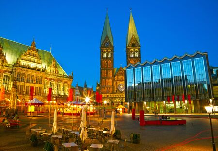 Bremen Market Square, Germanyのeditorial素材