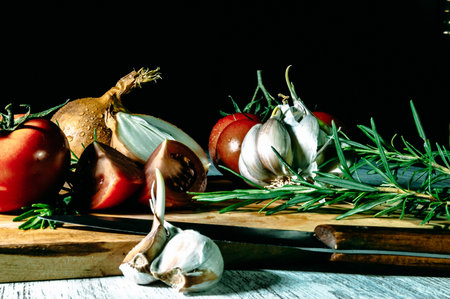 Fresh and Juicy healthy foodの写真素材