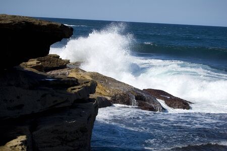 Water breakingの写真素材