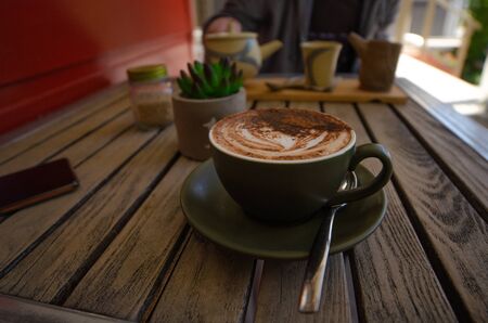 Morning coffeeの写真素材