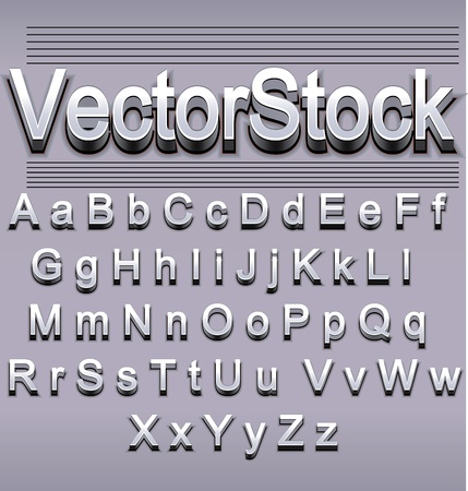 typography letter style のイラスト素材