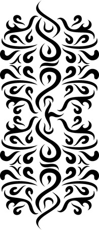 illustration of great Ornaments Wall arts ready for print and cut with CNCのイラスト素材