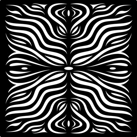 illustration of great Ornaments Wall arts ready for print and cut with CNCのイラスト素材