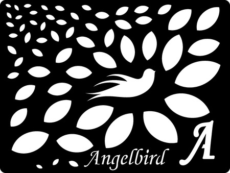 illustration of great Ornaments Leaf Flower Silhouette ready for cnc and printsのイラスト素材