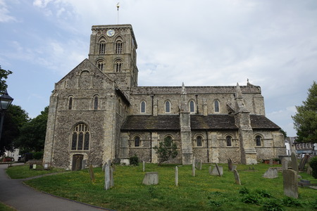 St Mary de Haura anglican Church, Shoreham-by-Sea,West Sussexのeditorial素材
