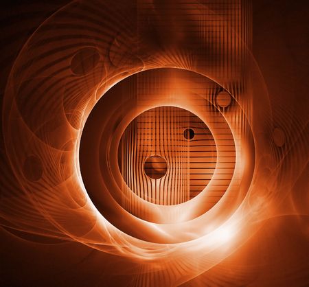 Abstract background. orange palette. の写真素材