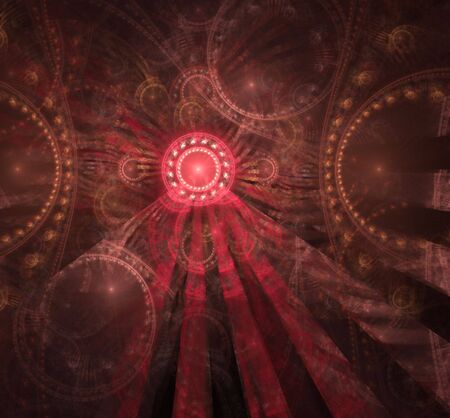 Abstract background. red palette. の写真素材