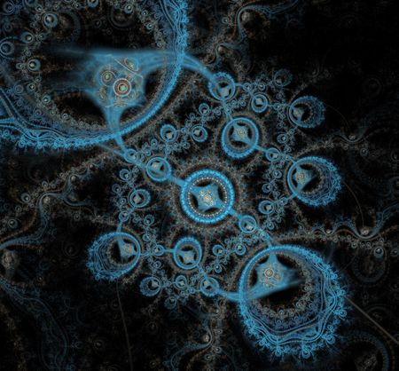 Abstract background.  blue palette. の写真素材