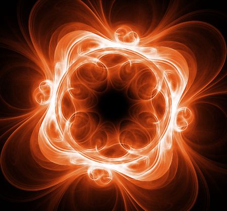 Abstract background. orange palette. の写真素材