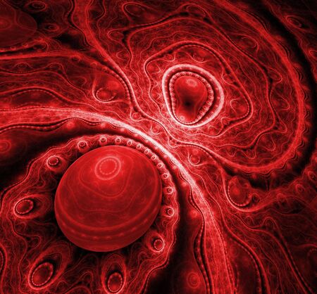 abstract background. red palette.の写真素材