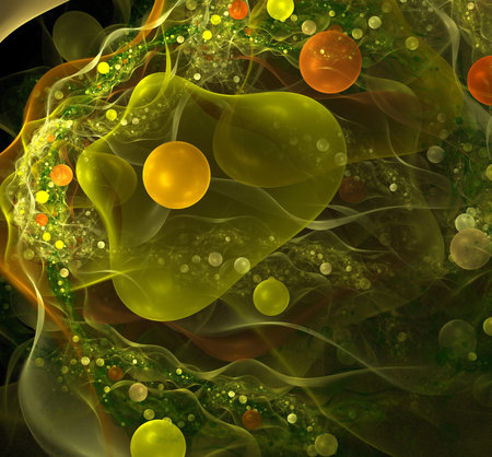 abstract background. green palette.