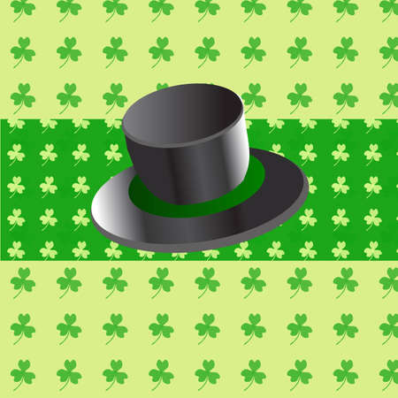 St. Patrick's greeting card のイラスト素材