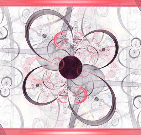 abstract fractal backgroundの写真素材