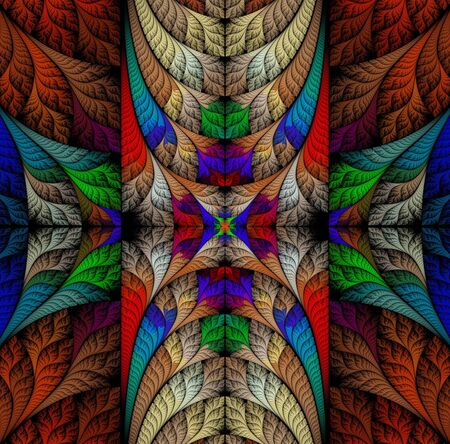 abstract fractal backgroundの写真素材