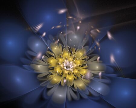 abstract background  blue palette の写真素材