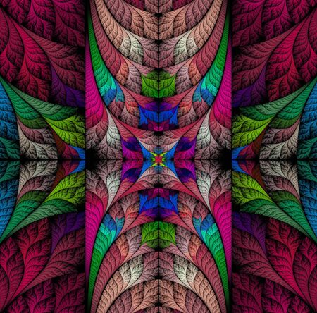 abstract fractal backgroundの写真素材