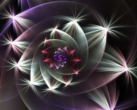 abstract fractal backgroundの写真素材