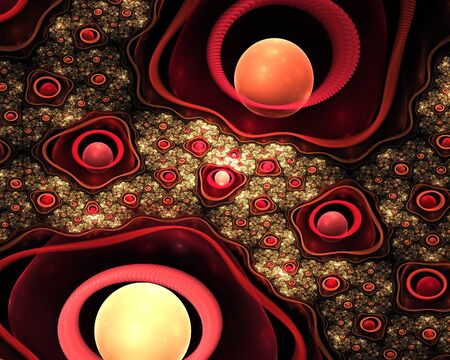 abstract fractal background  for art projectsの写真素材