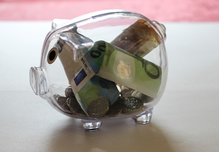 Money, piggy banks.の写真素材