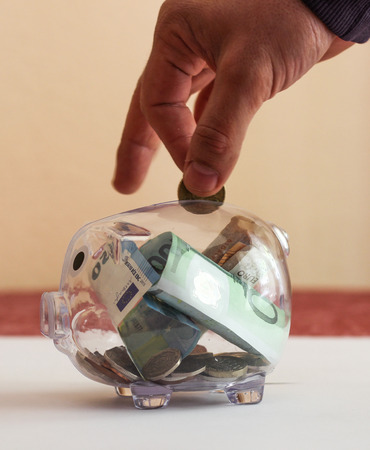 Money, piggy banks.の写真素材