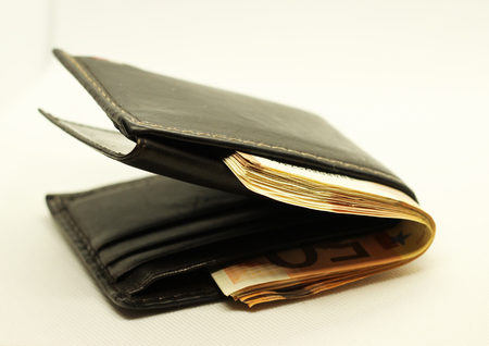 Money in your wallet.の写真素材