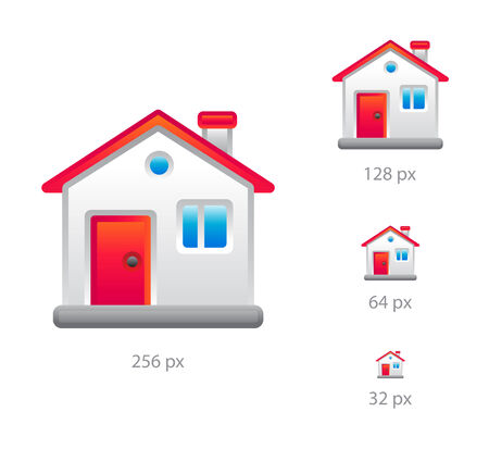 home iconのイラスト素材