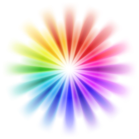 abstract rainbow backgroundのイラスト素材