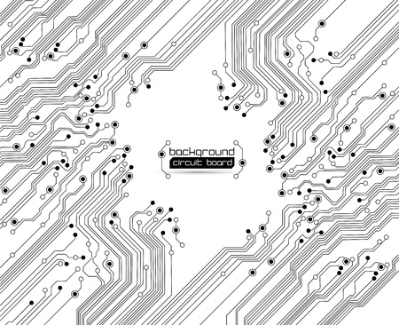 circuit board background textureのイラスト素材