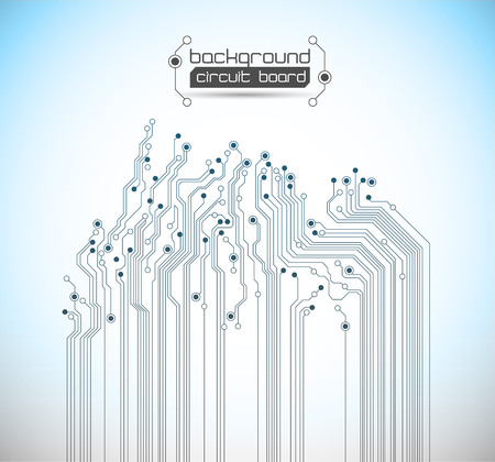 abstract technology blue backgroundの写真素材