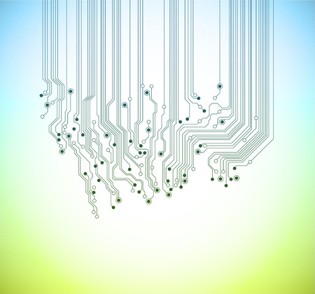 abstract background circuit board - vectorの写真素材