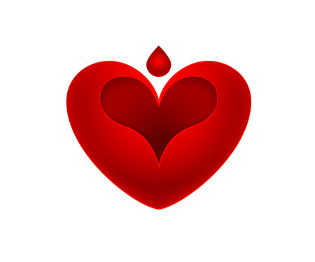 heart shape designのイラスト素材