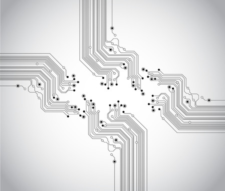 abstract circuit board background textureのイラスト素材