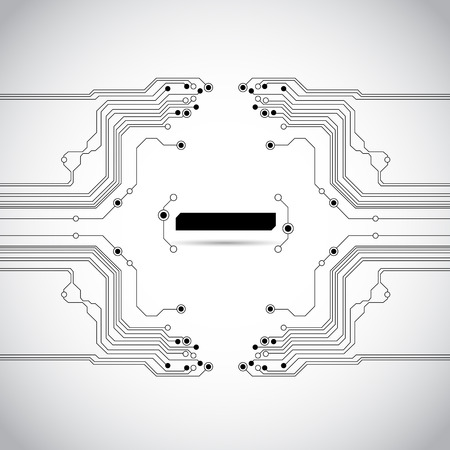 abstract circuit board background textureのイラスト素材