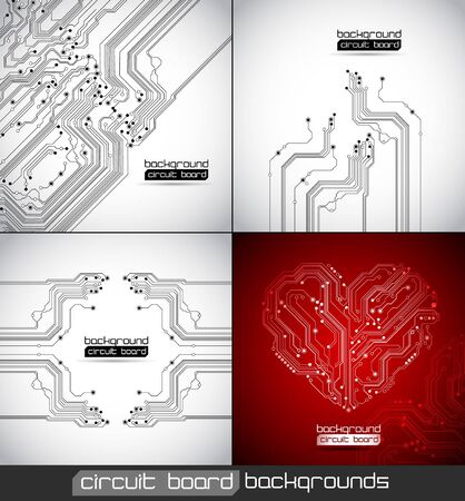 abstract circuit board backgrounds textureのイラスト素材
