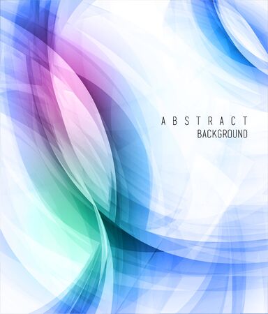 abstract artistic backgrounds with colorful waves - great for business presentationのイラスト素材